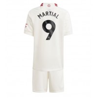 Koszulka piłkarska Manchester United Anthony Martial #9 Strój Trzeci dla dzieci 2023-24 tanio Krótki Rękaw (+ Krótkie spodenki)